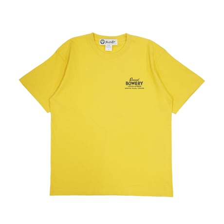 Stand BOWERY / YOU ARE BEAUTIFUL TEE (YELLOW)
