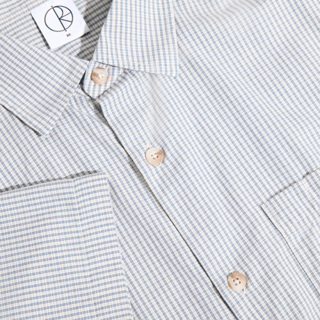 POLAR SKATE CO. / Mitch Shirt (Blue Check)