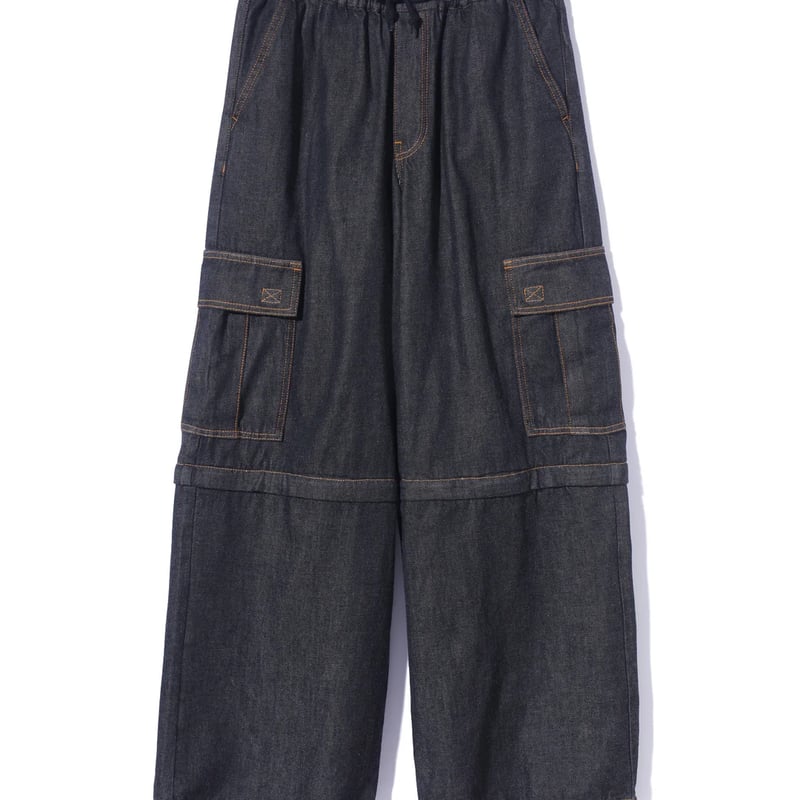 XLARGE | DETACHABLE DENIM PANTS (BLACK) | T.F.L XLARGE | DETACHABLE DENIM PANTS (BLACK) | T.F.L