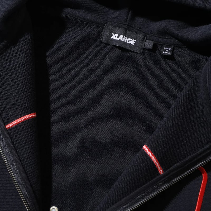 XLARGE | SPEED ZIP UP HOODED SWEATSHIRT(ASH) |