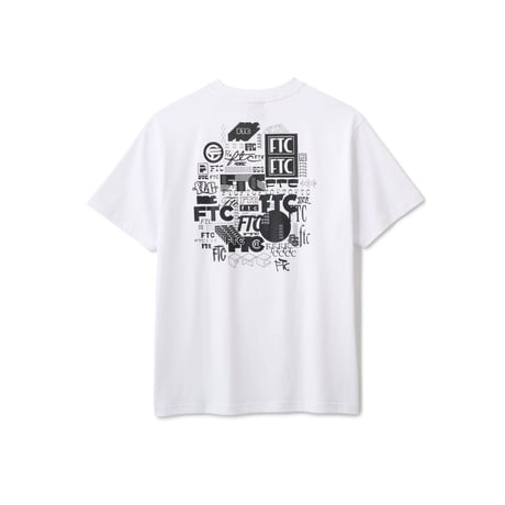 FTC | FONT BLUE TEE "WHITE" (FTC026SUMT04)