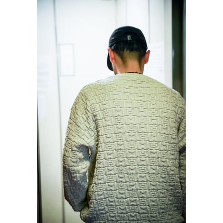 POLAR SKATE CO. / Alex Sweater (Ivory Grey Melange)
