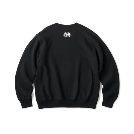 FTC | "FTC x SAMURAI CHAMPLOO" SUN FLOWER CREW NECK "BLACK" (FTC025SCSW04)