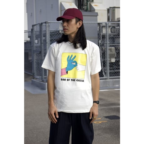 SON OF THE CHEESE | FUCCI 'SIGN LANGUAGE' TEE  (White)