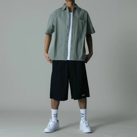XLARGE | LOOSE EASY SHORT PANTS(BLACK)