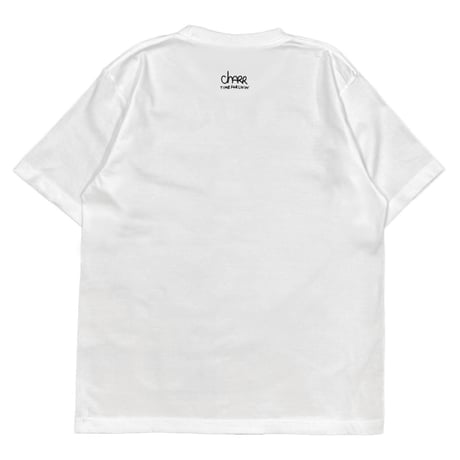 Time For Livin′ / CHARR × timeforlivin' "SHIRO HEY-HEY" S/S TEE (WHITE)