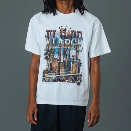 XLARGE | CITYSCAPE S/S TEE(WHITE)