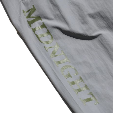 MIDNIGHT PAINTING SERVICE| MPS Logo Nylon Pants (Gray)