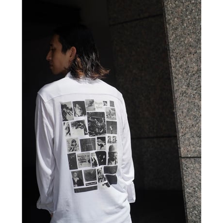 POETIC COLLECTIVE|Blaze of Noon Shirt(White)