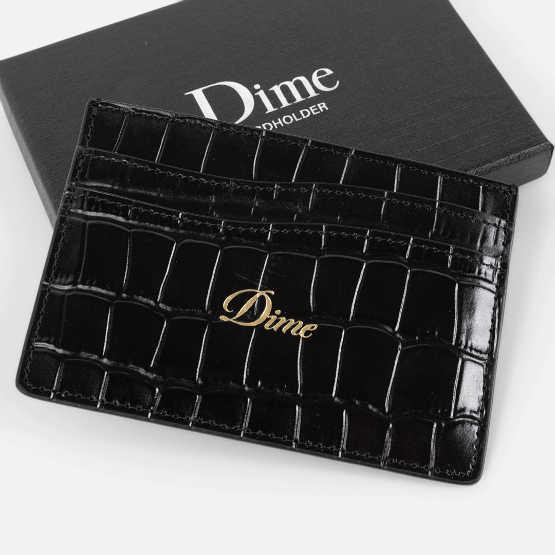 Dime / Croc Cardholder (2 Color) | T.F.L online