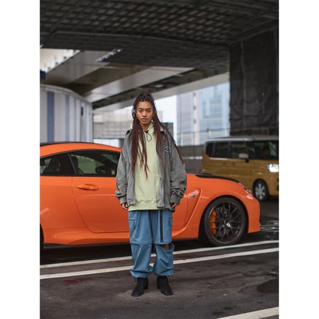 SEDAN ALL-PURPOSE|OG Logo Elastic Cord Hoodie(Light Mint)