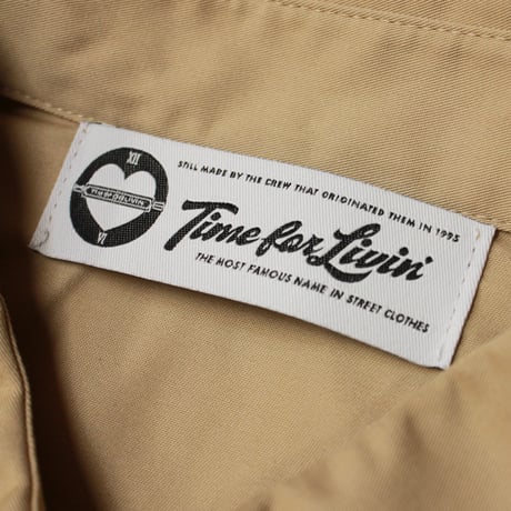 Time For Livin′ / TECHNICIAN L/S SHIRT (BEIGE)