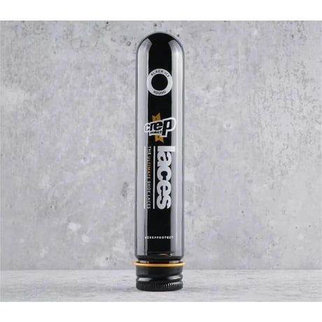 CREP | ULTIMATE SHOE LASES 防水シューレース 丸紐(BLACK)