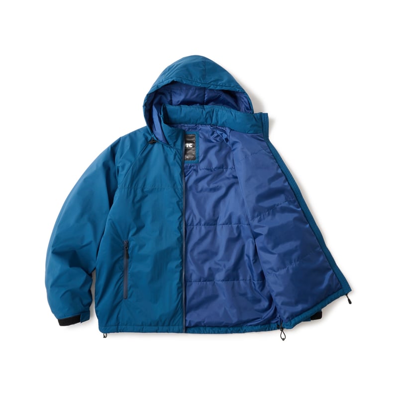 Andequal checked over jacket blue ジャケット antiqua（アンティカ