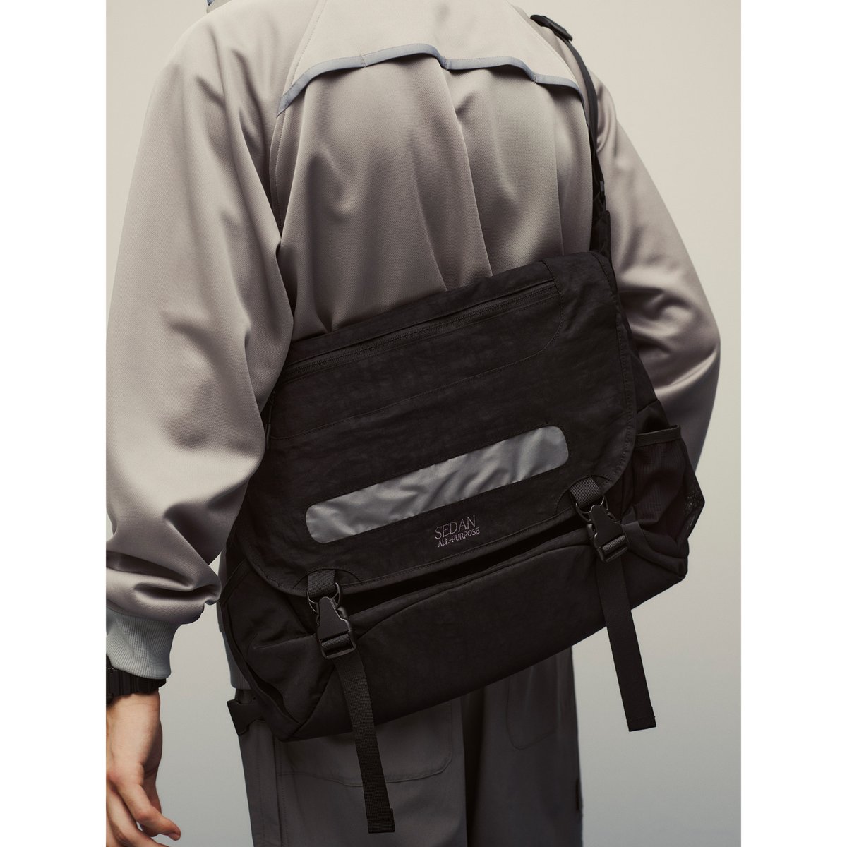 セダンオールパーパス Overdyed Nylon Messenger Bag SEDAN ALL-PURPOSE (セダンオールパーパス) Overdyed Nylon