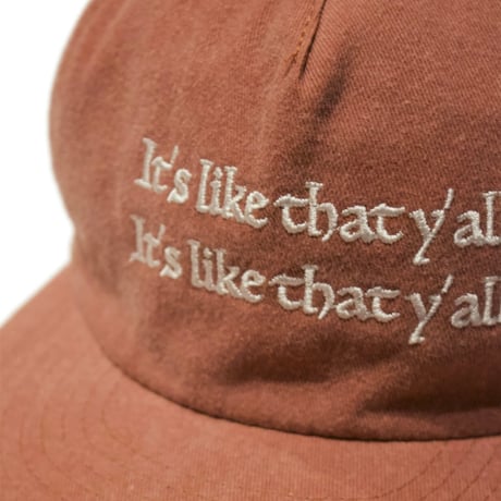 BE-SHARE |It's like that y'all Cap(4 Color)