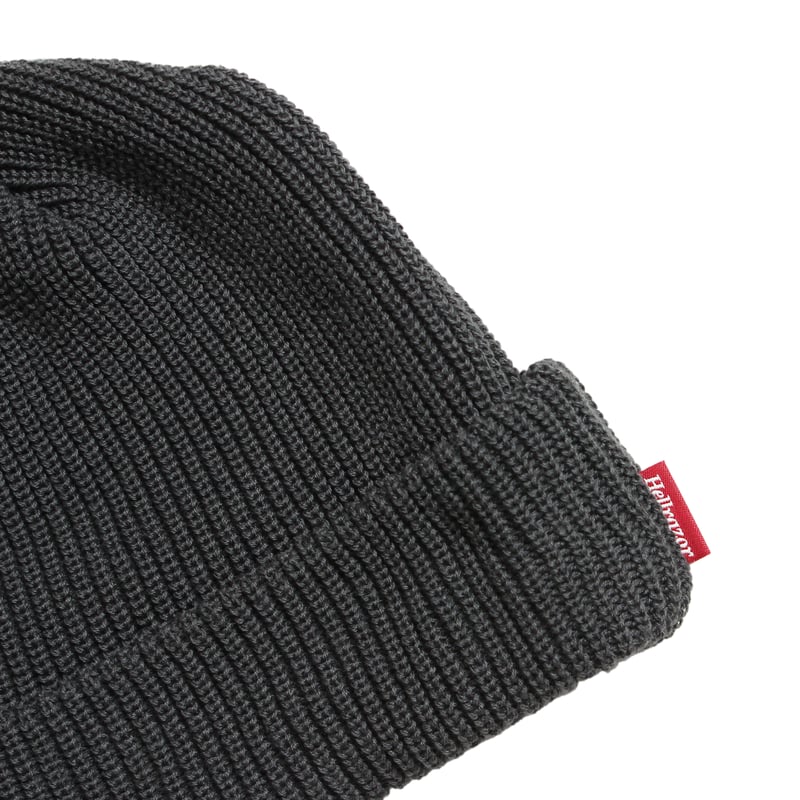 HELLRAZOR / SOLID COTTON BEANIE (CHARCOAL GREEN...