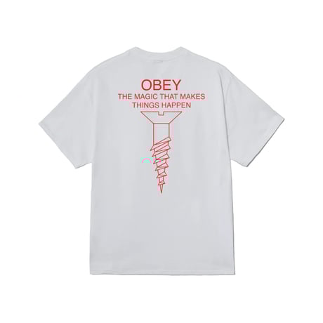 OBEY |MAGIC CLASSIC T-SHIRT(WHITE)
