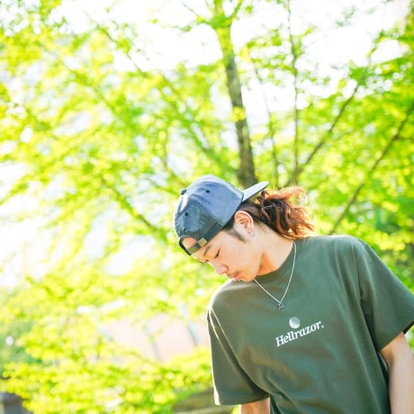 HELLRAZOR / SCRIPT LOGO PYTHON 5 PANEL (BLACK)