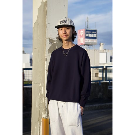 WLP | CREW NECK PO (NAVY)
