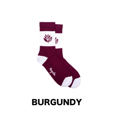 MAGENTA / STRIPE SOCKS (3 COLORS)