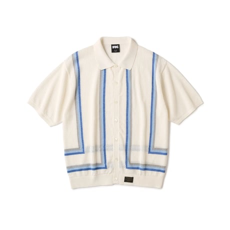 FTC | INTARSIA KNIT SHIRT "WHITE" (FTC026SUMSH06)