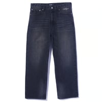 XLARGE | FADED DENIM PANTS(BLACK)