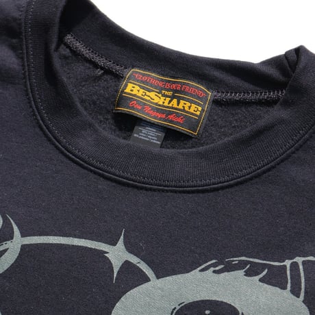 BE-SHARE | The one you’re looking for is with you. Crew Sweat (Black)