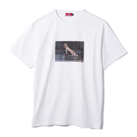 HELLRAZOR / SKATE THING SHIRT (WHITE)