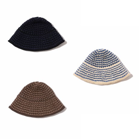 Diaspora skateboards / Cotton Croche Knit Hat (3 Color)