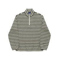 HELAS | RAYMOND QUARTER ZIP KNIT STRIPED "MULTICO"
