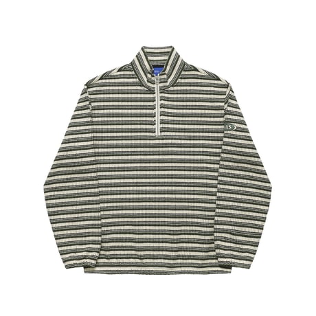 HELAS | RAYMOND QUARTER ZIP KNIT STRIPED "MULTICO"