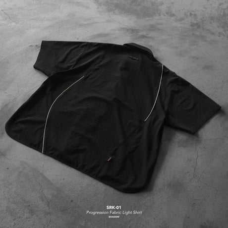 GOOPiMADE | “SRK-01” Progression Fabric Light Shirt(Shadow)