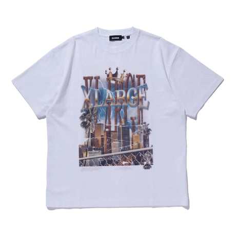 XLARGE | CITYSCAPE S/S TEE(WHITE)