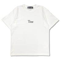 Time For Livin′ / EMB "Time" LOGO S/S TEE (WHITE)