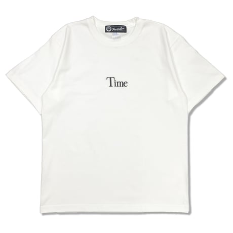 Time For Livin′ / EMB "Time" LOGO S/S TEE (WHITE)