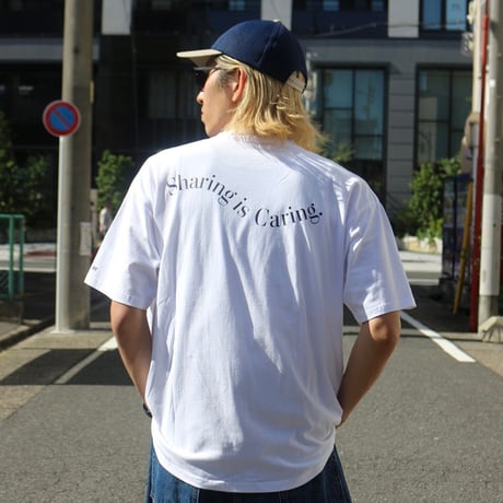 BE-SHARE | WAVE Logo Tee (WHITE)