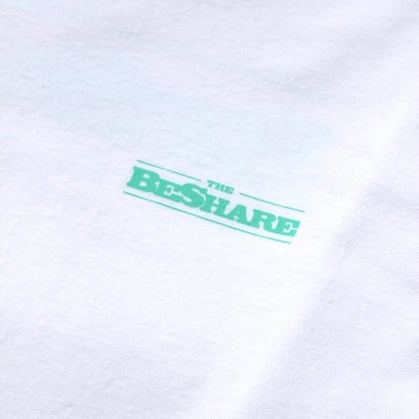 BE-SHARE|STORE LOGO L/S TEE (White)