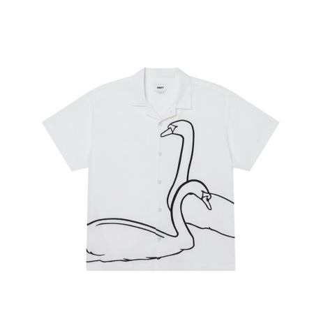 OBEY | CLIFF SS SHIRT(WHITE)