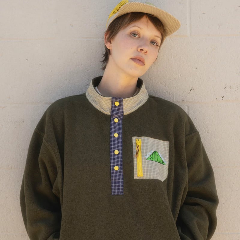 BRAIN DEAD | Equipment Ripstop Pullover Fleece