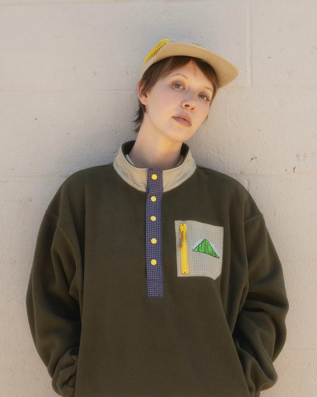 BRAIN DEAD | Equipment Ripstop Pullover Fleece