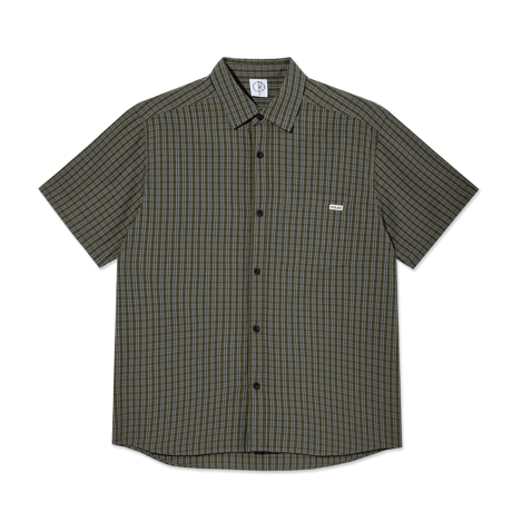 POLAR SKATE CO. / Mitchell Shirt (Black/Green)
