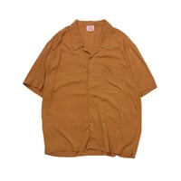 BIG MIKE / RAYON AROHA S/S SHIRT (CARROT)