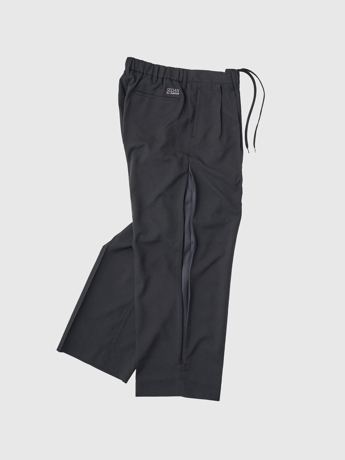 SEDAN ALL-PURPOSE|Ventilation Wide Slacks(Black SEDAN ALL-PURPOSE|Ventilation Wide Slacks(Black