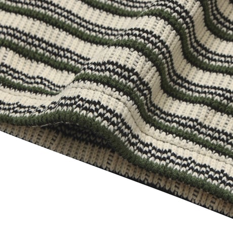 HELAS | RAYMOND QUARTER ZIP KNIT STRIPED "MULTICO"