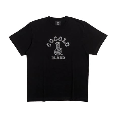 COCOLO BLAND / RHINESTONE BONG S/S TEE (BLACK)