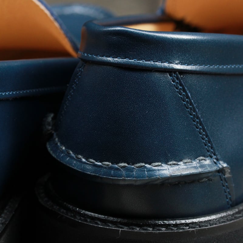 HARUTA / SCOTCHGARD COIN LOAFER #906XL (NAVY) |