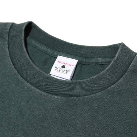 MIDNIGHT PAINTING SERVICE|  MIDNIGHT Tee (Fade Green)
