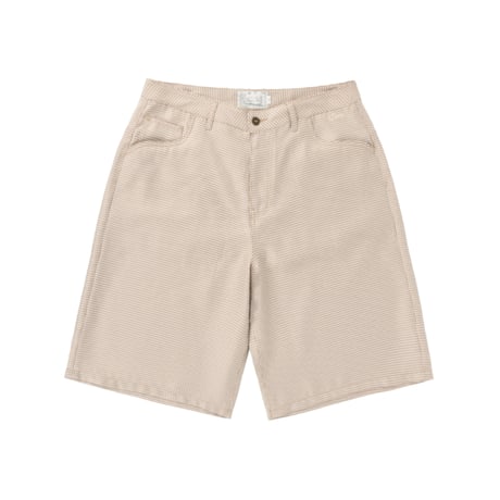 Dime / Baggy Houndstooth Shorts (Beige)
