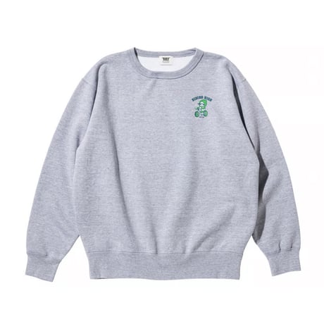坩堝 (RUTSUBO)|YUMYUM CREW SWEAT ZECS (GRAY)